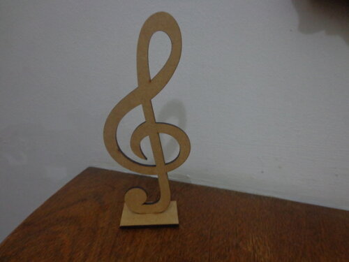 Nota Musical em Mdf- --10,00 a Unidade.