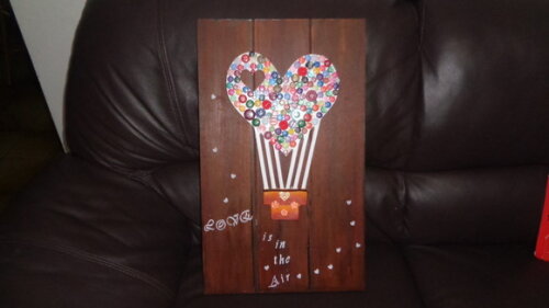 Pallet Com Balão Decorado