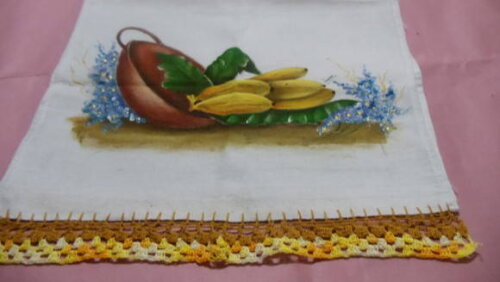 Pano de Prato Tacho de Bananas