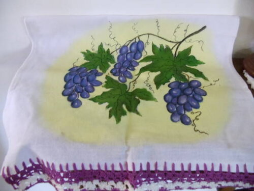 Pano de Prato Uvas