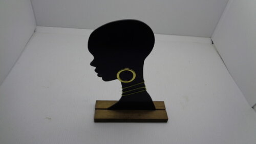 Peça Decorativa Africana,