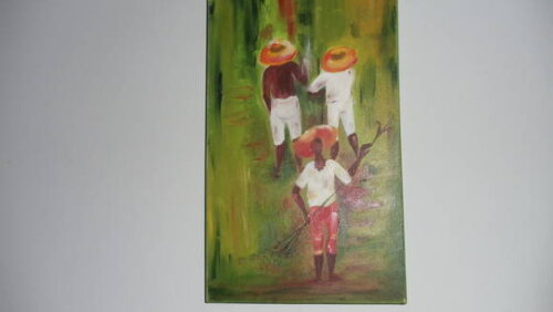 Pintura a Oleo, Cortadores de Cana-black Friday