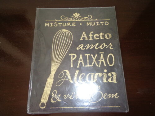 Placa Adesivada Mistura do Bem