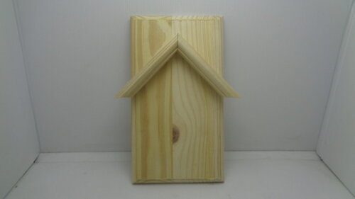 Placa Casa em Pinus