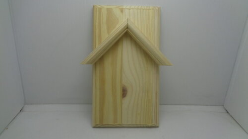 Placa Casa em Pinus