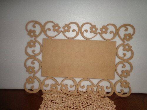 Placa com Recortes em mdf