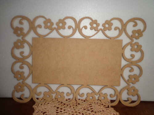 Placa com Recortes em mdf