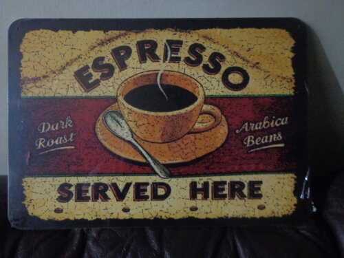 Placa Decorativa Café Expresso