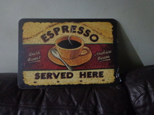 Placa Decorativa Café Expresso