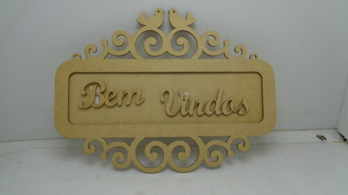 Placa Decorativa em mdf