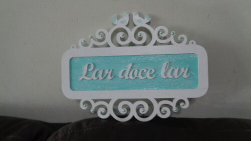 Placa Decorativa Lar Doce Lar---promoção