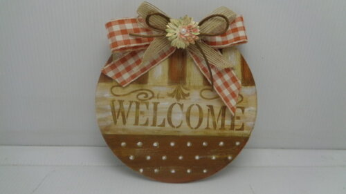 Placa Decorativa Welcome-black Friday