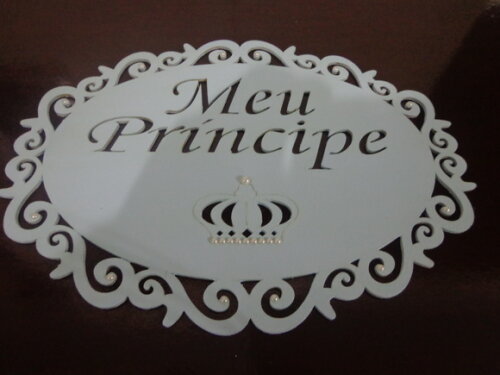 Placa Meu Principe