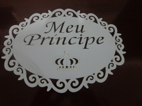 Placa Meu Principe