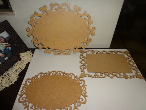 Placas Variadas em Mdf-
