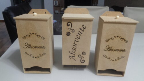 Porta Absorvente Mdf- Grande-preço Unitário-black Friday
