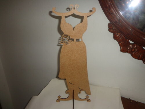 Porta Bijuterias Vestido Chic