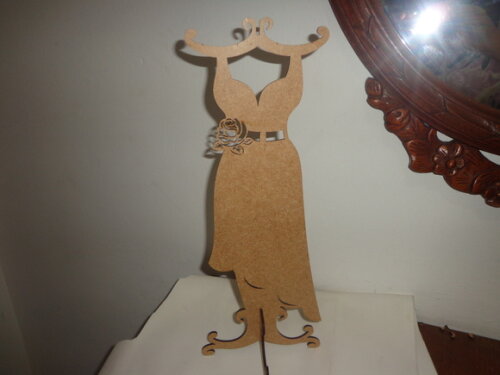 Porta Bijuterias Vestido Chic