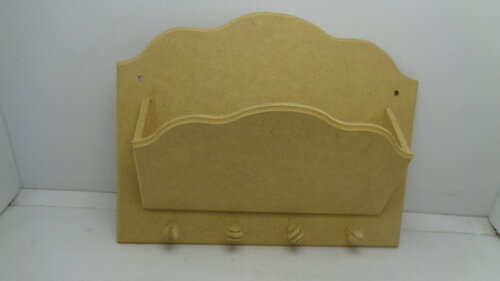 Porta Carta e Chaves em mdf