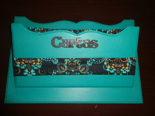 Porta Cartas e Chaves Elegante-black Friday-35,00