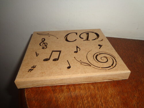 Porta Cd em mdf