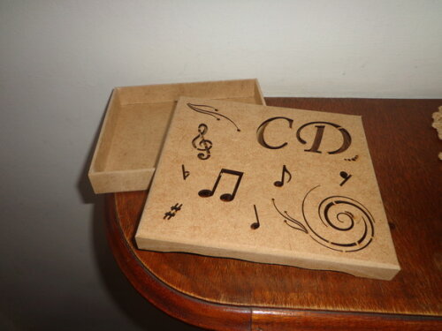 Porta Cd em mdf