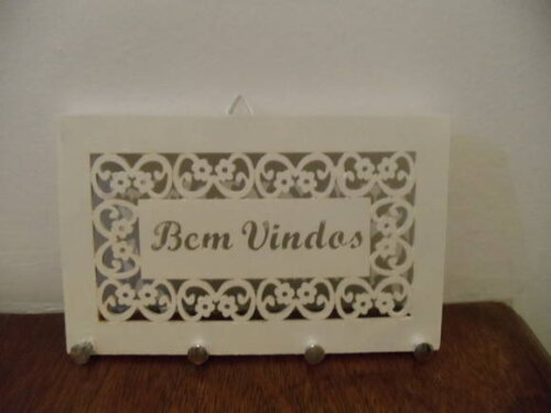 Porta Chaves Bem Vindo