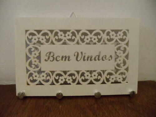 Porta Chaves Bem Vindo
