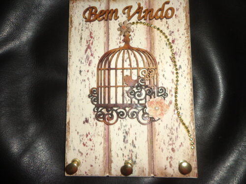 Porta Chaves Bem Vindo-black Friday-29,90