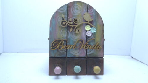 Porta Chaves Bem Vindos-black Friday 32,00