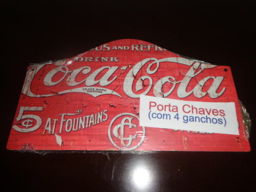 Porta Chaves Coca Cola-black Friday-28,00