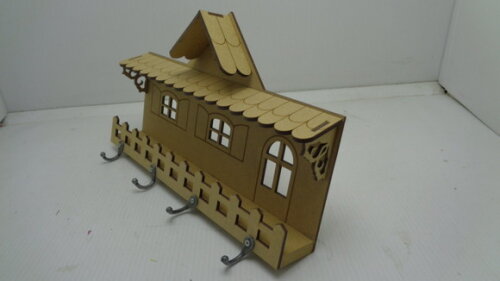 Porta Chaves com Varanda-black Friday