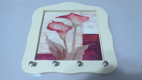 Porta Chaves de Azulejos Personalizados-black Friday 65,00