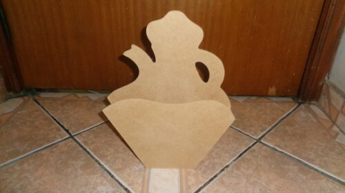 Porta Filtro de Papel Bule em Mdf-sem Pintar