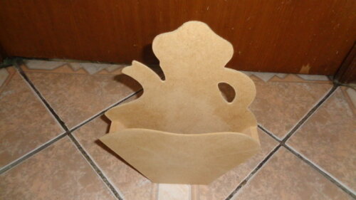 Porta Filtro de Papel Bule em Mdf-sem Pintar