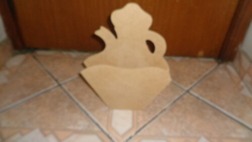 Porta Filtro de Papel Bule em Mdf-sem Pintar
