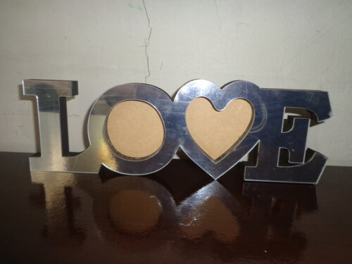 Porta Fotos Love Espelhado