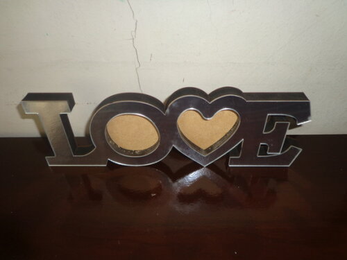 Porta Fotos Love Espelhado
