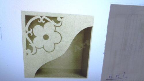 Porta Guardanapo com Flor a Laser