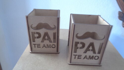 Porta Lapis Pai Te Amo-pintado -25,00