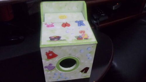 Porta Pregador Máquina de Lavar