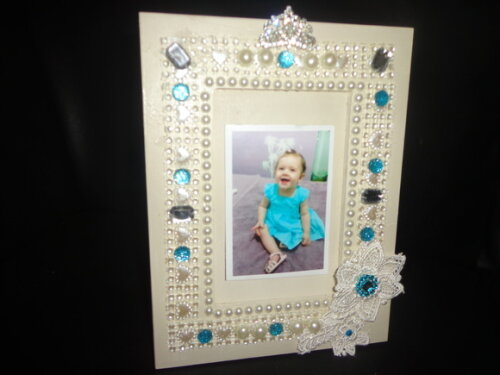 Porta Retrato com Pedrarias-black Friday-29,90