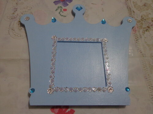 Porta Retrato em MDF , Coroa