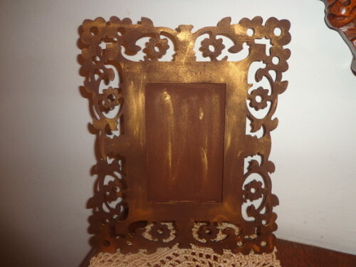 Porta Retrato Ouro Velho