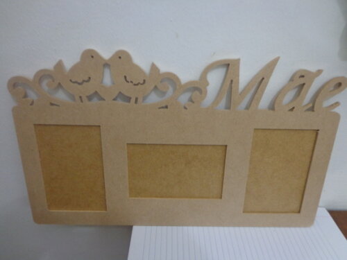 Porta Retrato Triplo Mãe