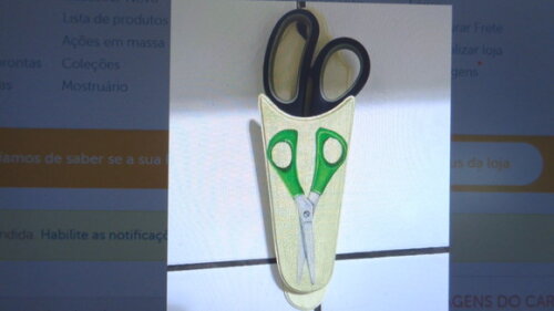 Porta Tesoura em Mdf-sem Pintar