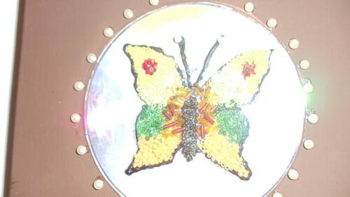 Quadro Borboleta Colorida