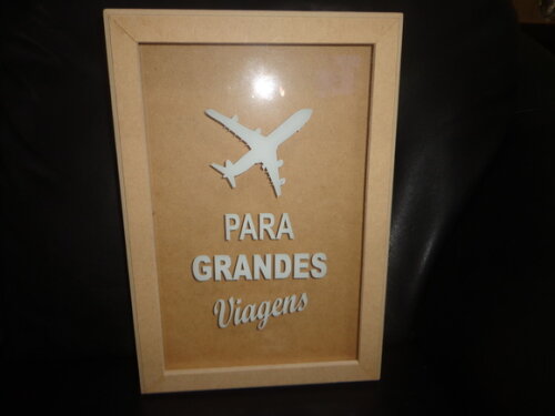 Quadro Cofre Grandes Viagens