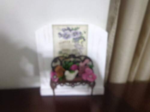 Quadro Decorativo Banco no Jardim