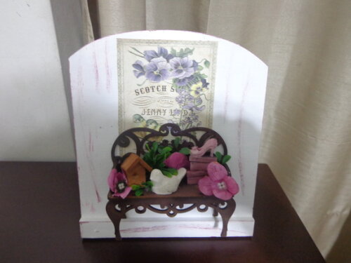 Quadro Decorativo Banco no Jardim